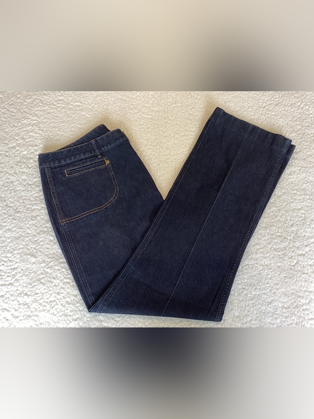 Chico’s‎ Trouser Jeans Dark Wash Classic Chic Career Capsule Size 2 US 12